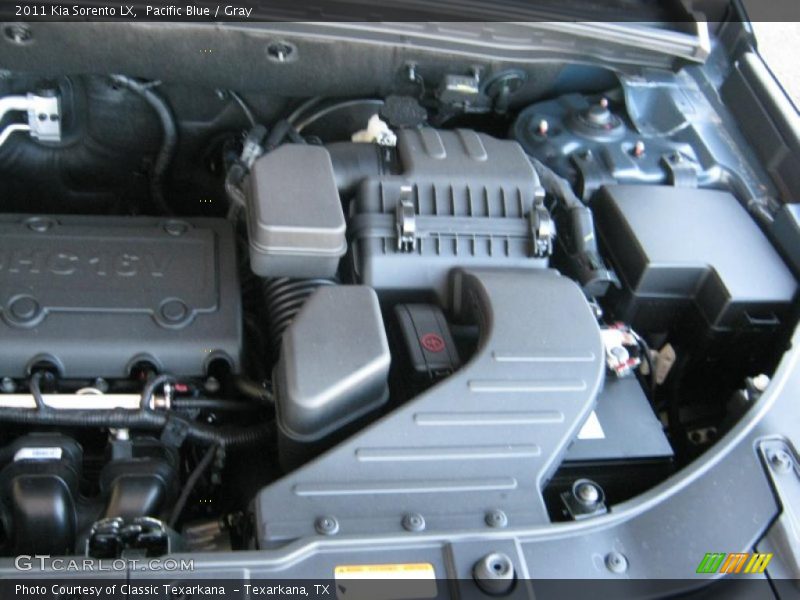 Pacific Blue / Gray 2011 Kia Sorento LX