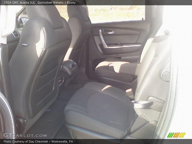 Quicksilver Metallic / Ebony 2009 GMC Acadia SLE
