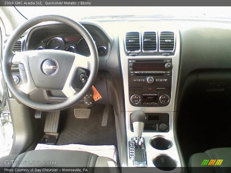 Quicksilver Metallic / Ebony 2009 GMC Acadia SLE