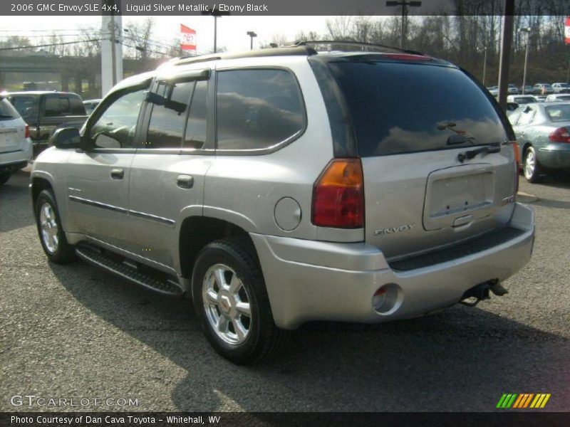 Liquid Silver Metallic / Ebony Black 2006 GMC Envoy SLE 4x4