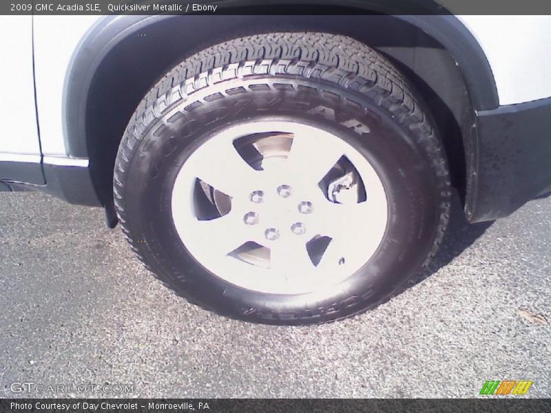 Quicksilver Metallic / Ebony 2009 GMC Acadia SLE