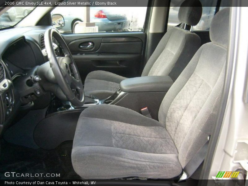 Liquid Silver Metallic / Ebony Black 2006 GMC Envoy SLE 4x4