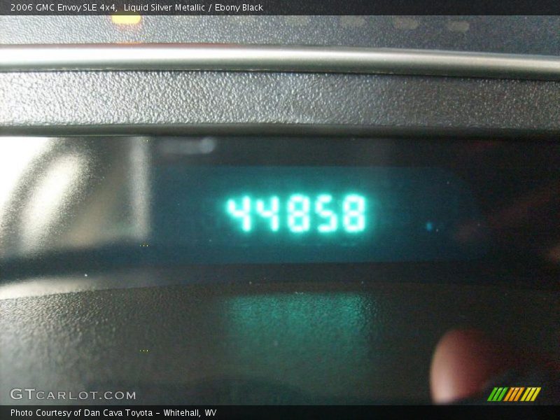 Liquid Silver Metallic / Ebony Black 2006 GMC Envoy SLE 4x4