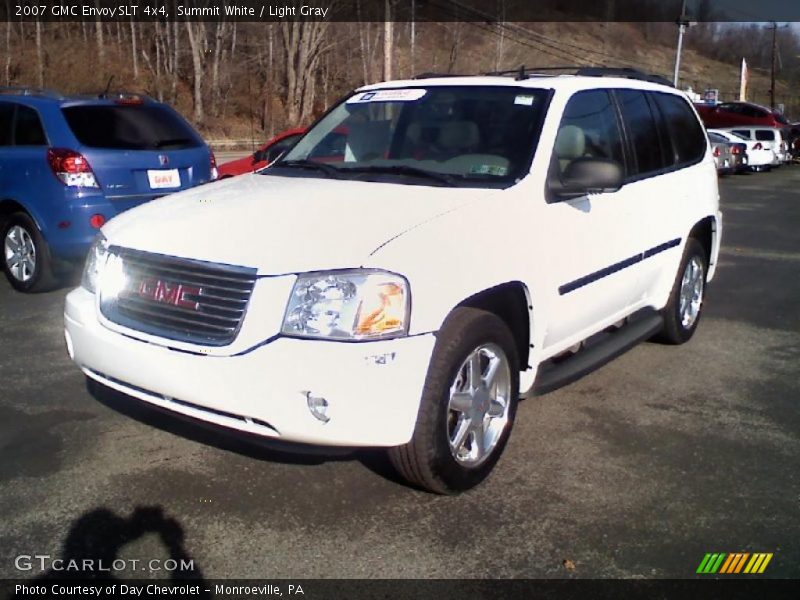 Summit White / Light Gray 2007 GMC Envoy SLT 4x4
