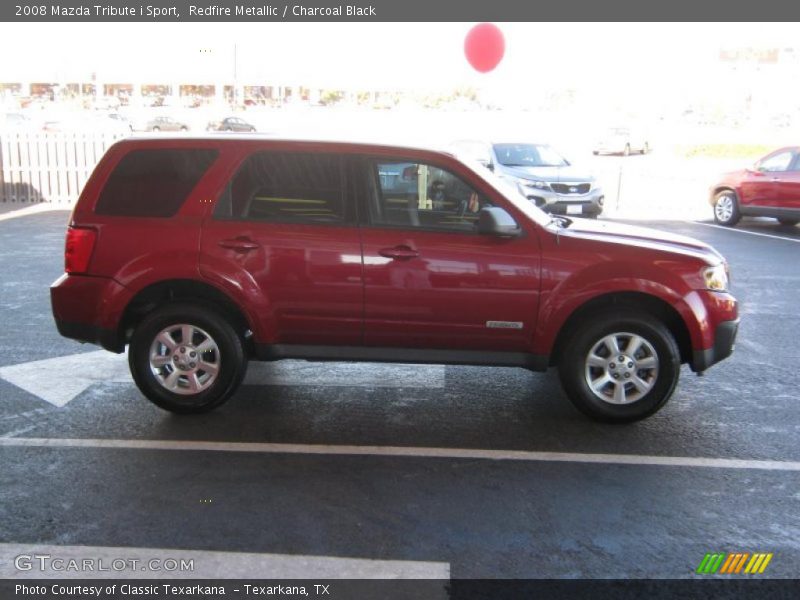 Redfire Metallic / Charcoal Black 2008 Mazda Tribute i Sport