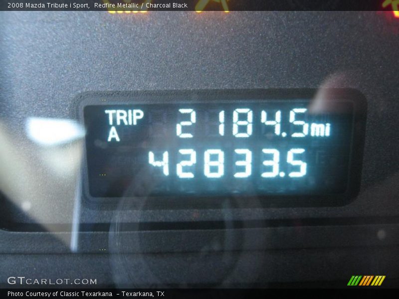 Redfire Metallic / Charcoal Black 2008 Mazda Tribute i Sport