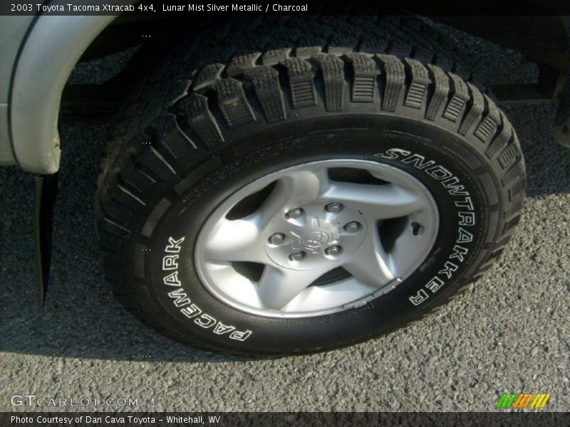 Lunar Mist Silver Metallic / Charcoal 2003 Toyota Tacoma Xtracab 4x4