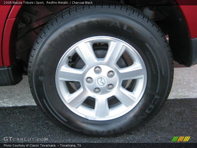 Redfire Metallic / Charcoal Black 2008 Mazda Tribute i Sport