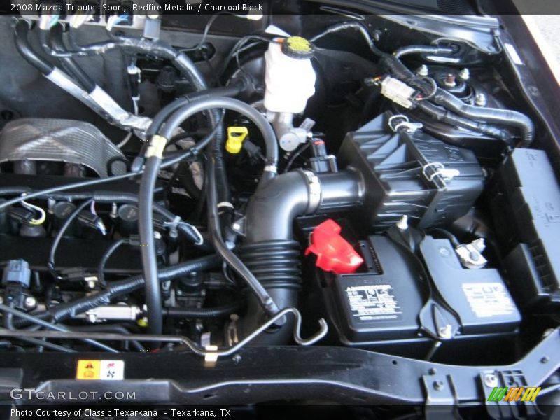 Redfire Metallic / Charcoal Black 2008 Mazda Tribute i Sport