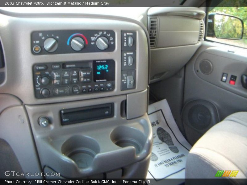 Controls of 2003 Astro 