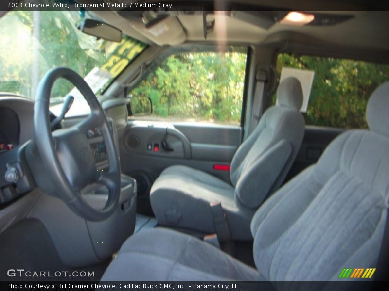 Bronzemist Metallic / Medium Gray 2003 Chevrolet Astro