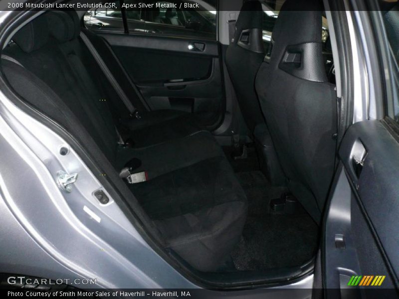  2008 Lancer Evolution GSR Black Interior