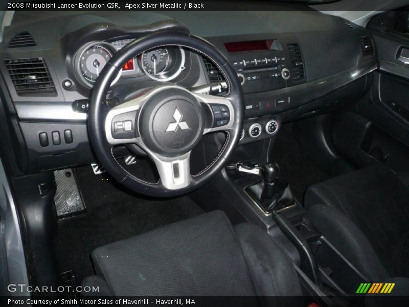 Dashboard of 2008 Lancer Evolution GSR