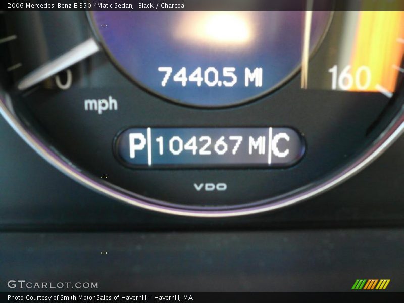 Black / Charcoal 2006 Mercedes-Benz E 350 4Matic Sedan