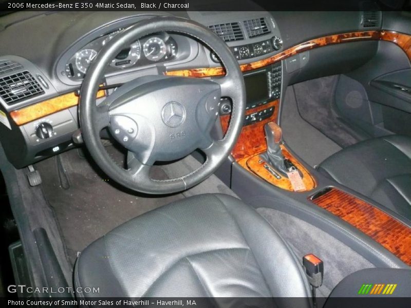 Black / Charcoal 2006 Mercedes-Benz E 350 4Matic Sedan