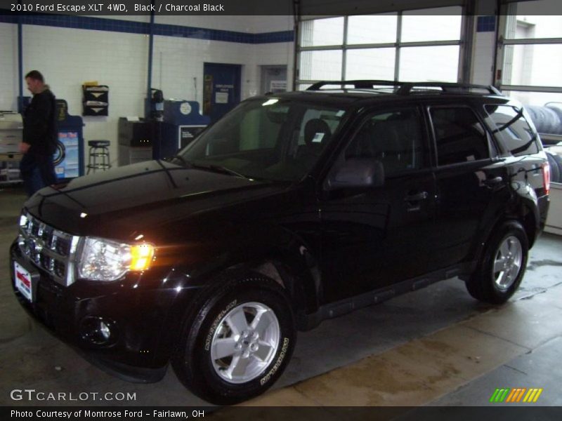 Black / Charcoal Black 2010 Ford Escape XLT 4WD