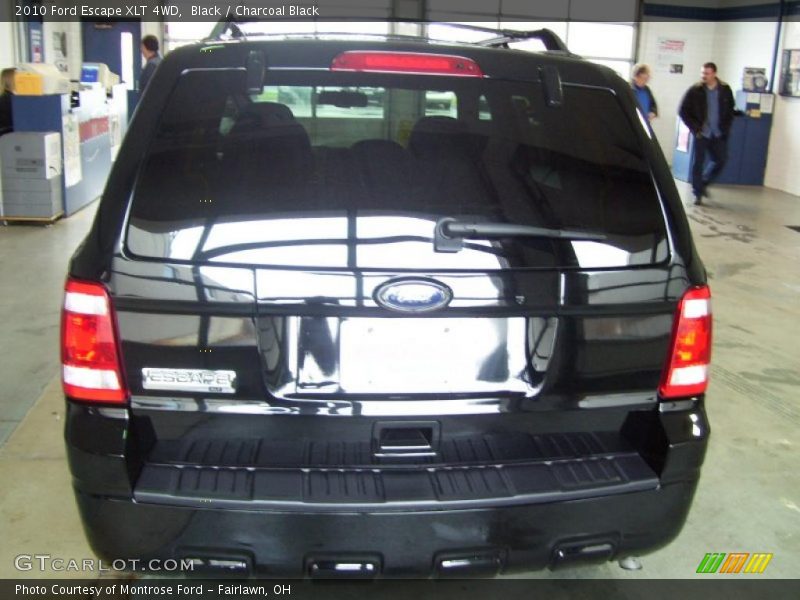Black / Charcoal Black 2010 Ford Escape XLT 4WD