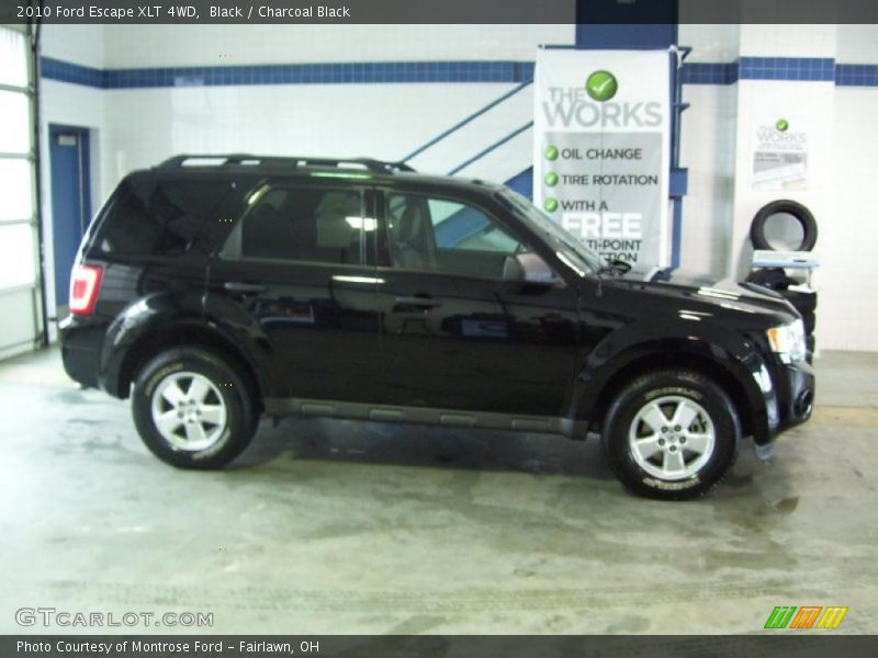 Black / Charcoal Black 2010 Ford Escape XLT 4WD