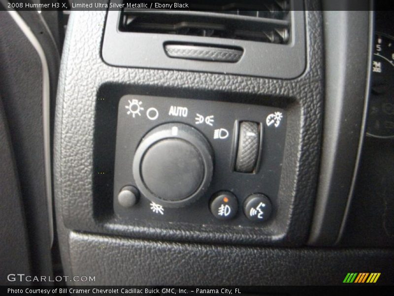Limited Ultra Silver Metallic / Ebony Black 2008 Hummer H3 X