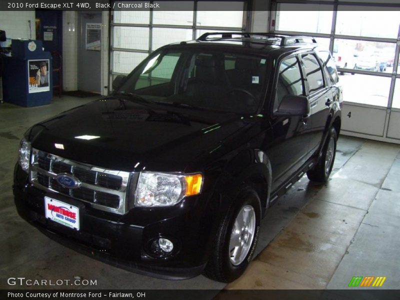 Black / Charcoal Black 2010 Ford Escape XLT 4WD