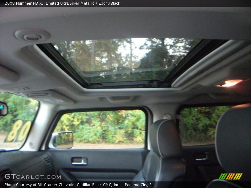 Limited Ultra Silver Metallic / Ebony Black 2008 Hummer H3 X