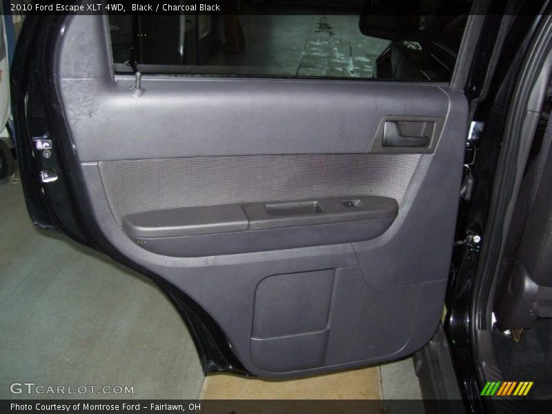 Black / Charcoal Black 2010 Ford Escape XLT 4WD