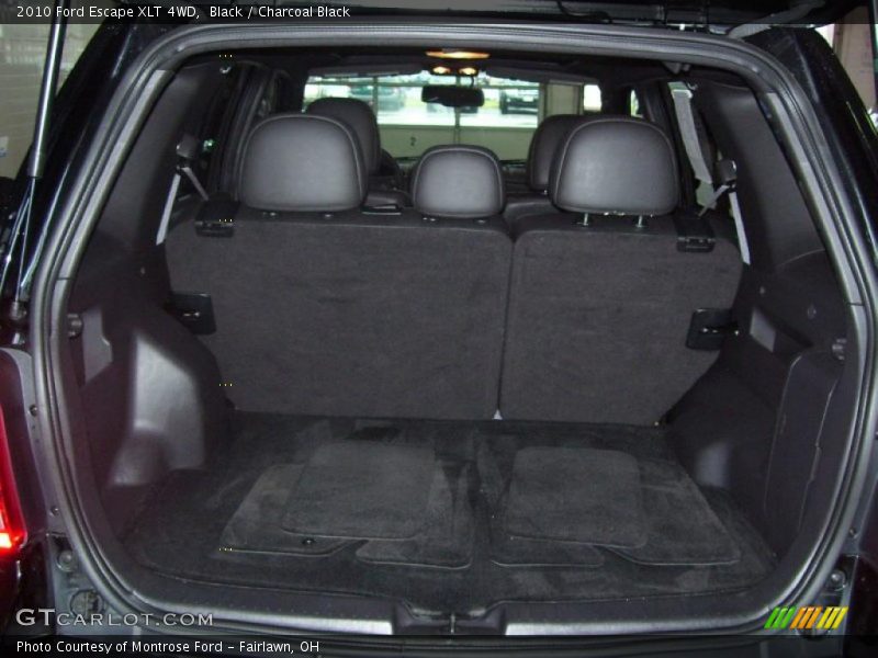 Black / Charcoal Black 2010 Ford Escape XLT 4WD