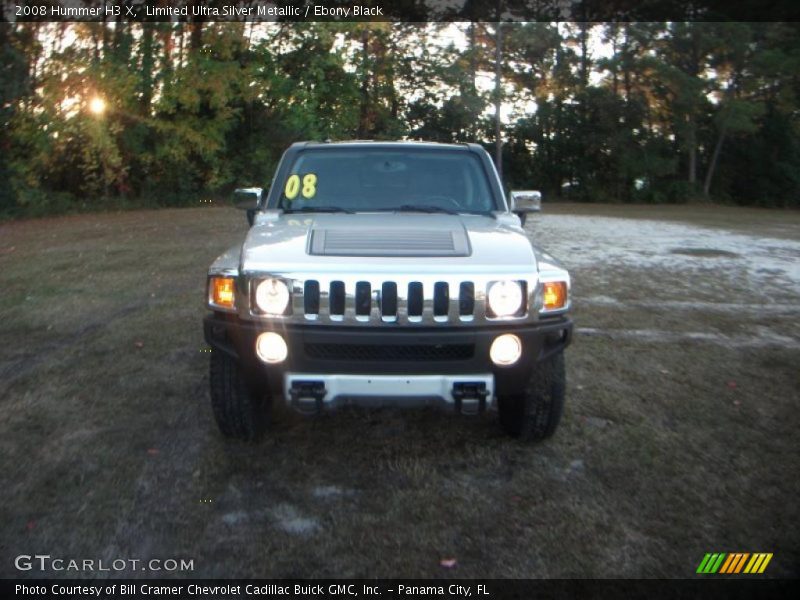 Limited Ultra Silver Metallic / Ebony Black 2008 Hummer H3 X