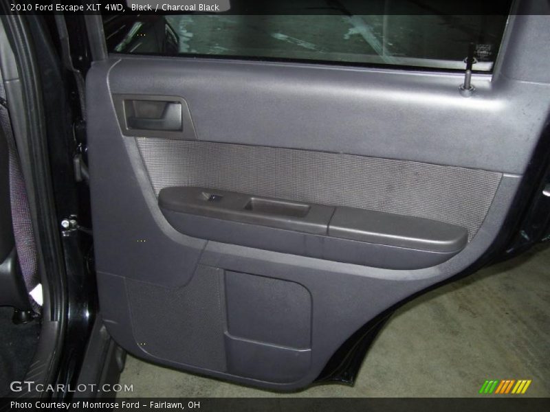 Black / Charcoal Black 2010 Ford Escape XLT 4WD