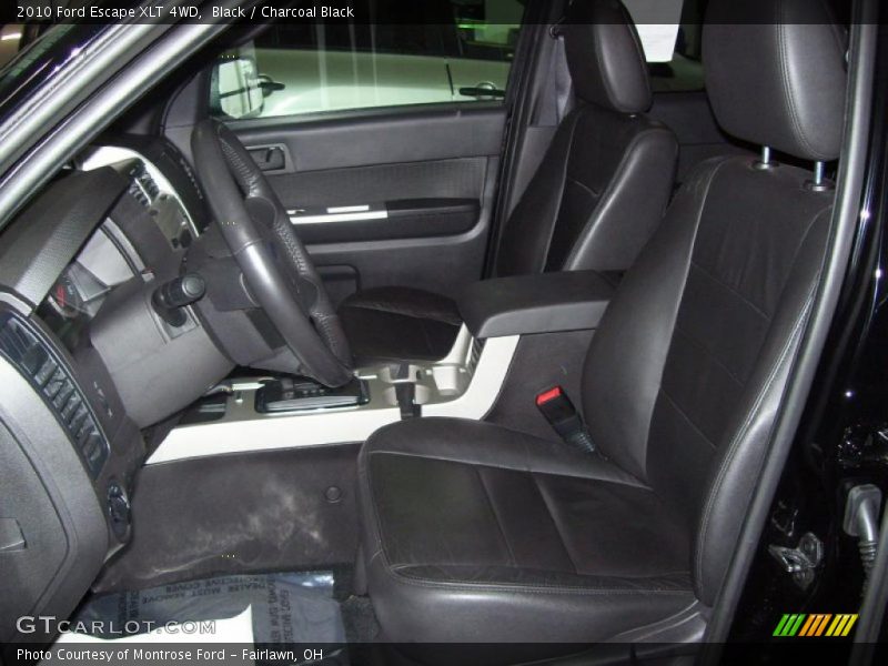 Black / Charcoal Black 2010 Ford Escape XLT 4WD