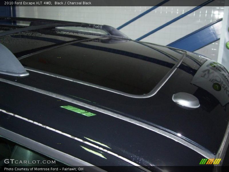 Black / Charcoal Black 2010 Ford Escape XLT 4WD