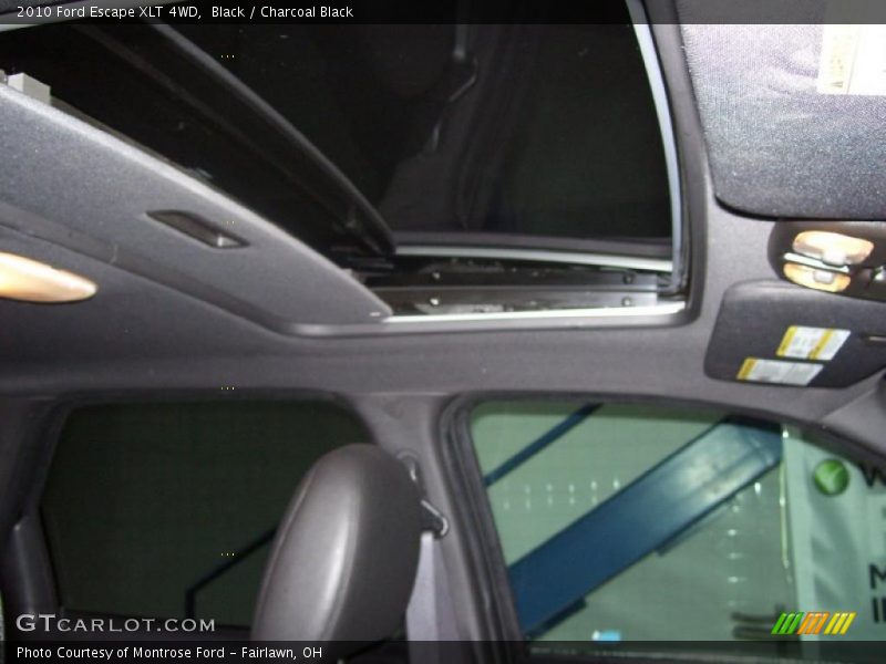 Black / Charcoal Black 2010 Ford Escape XLT 4WD