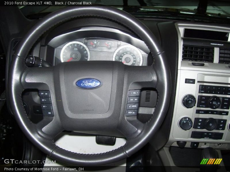 Black / Charcoal Black 2010 Ford Escape XLT 4WD