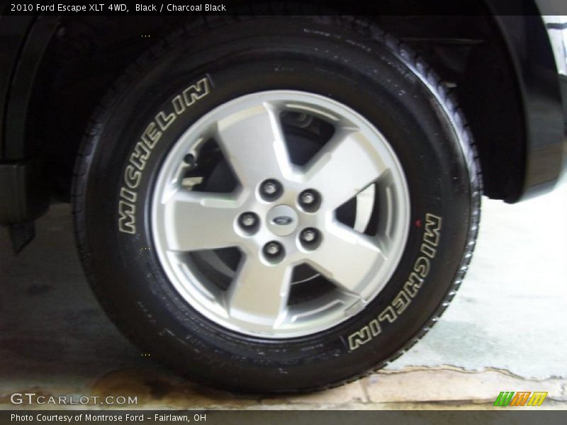 Black / Charcoal Black 2010 Ford Escape XLT 4WD