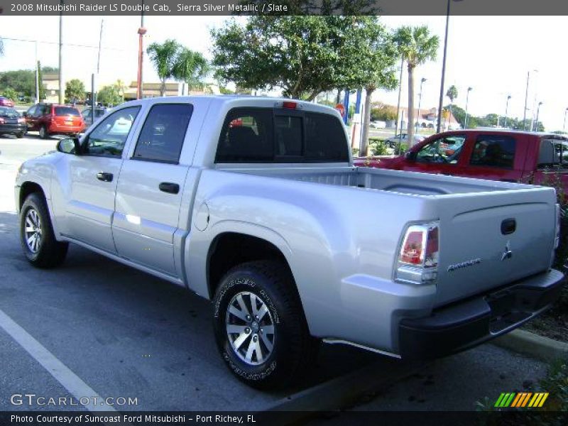 Sierra Silver Metallic / Slate 2008 Mitsubishi Raider LS Double Cab