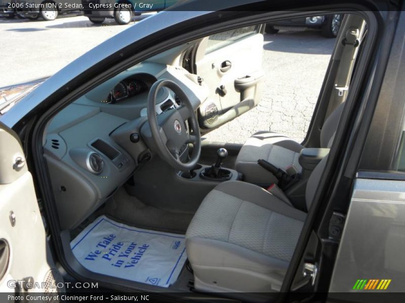 Cypress Green / Gray 2006 Saturn ION 2 Sedan
