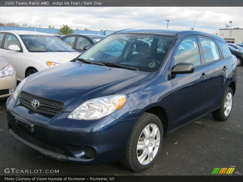 Indigo Ink Pearl / Dark Gray 2006 Toyota Matrix AWD