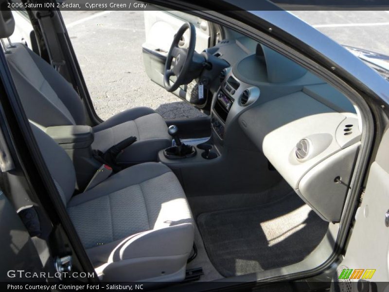 Cypress Green / Gray 2006 Saturn ION 2 Sedan