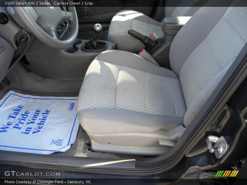 Cypress Green / Gray 2006 Saturn ION 2 Sedan