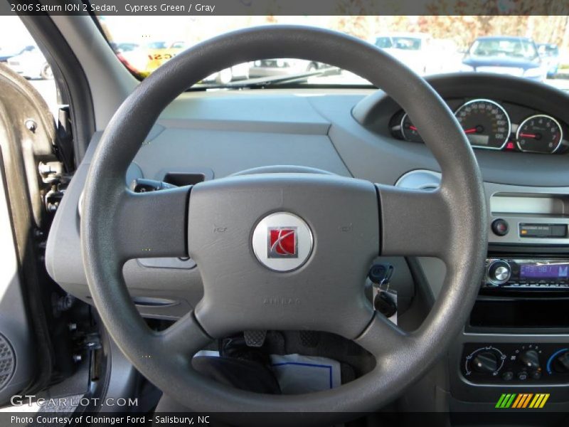 Cypress Green / Gray 2006 Saturn ION 2 Sedan