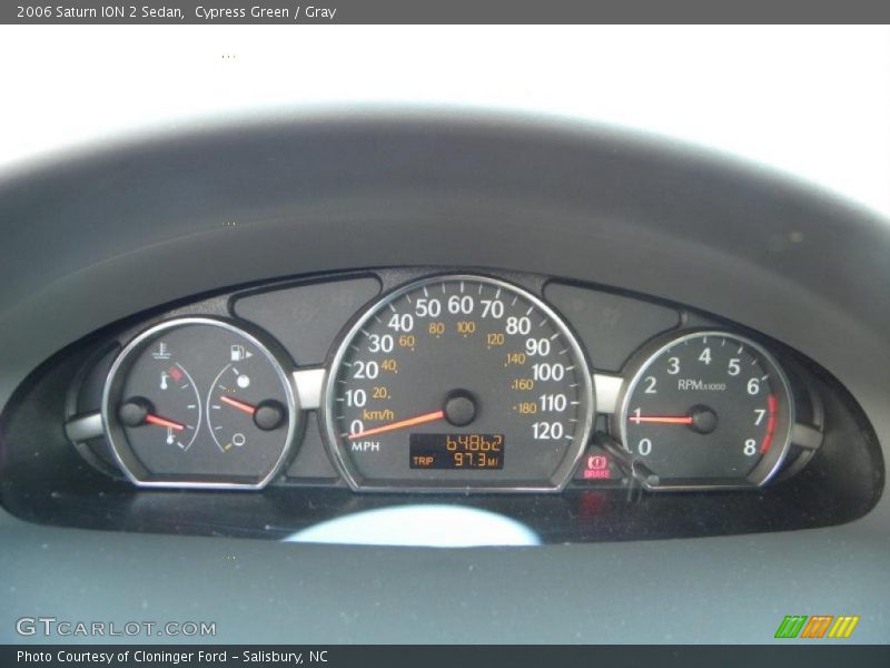 Cypress Green / Gray 2006 Saturn ION 2 Sedan