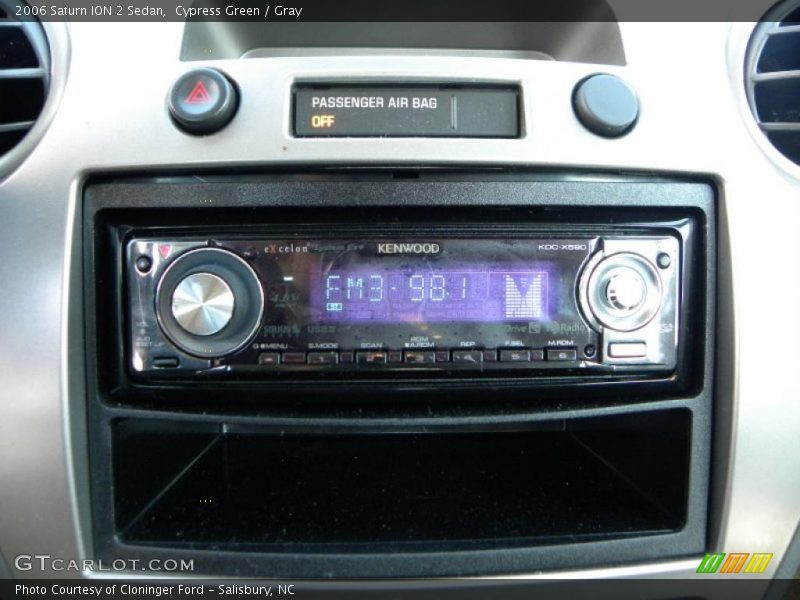 Cypress Green / Gray 2006 Saturn ION 2 Sedan