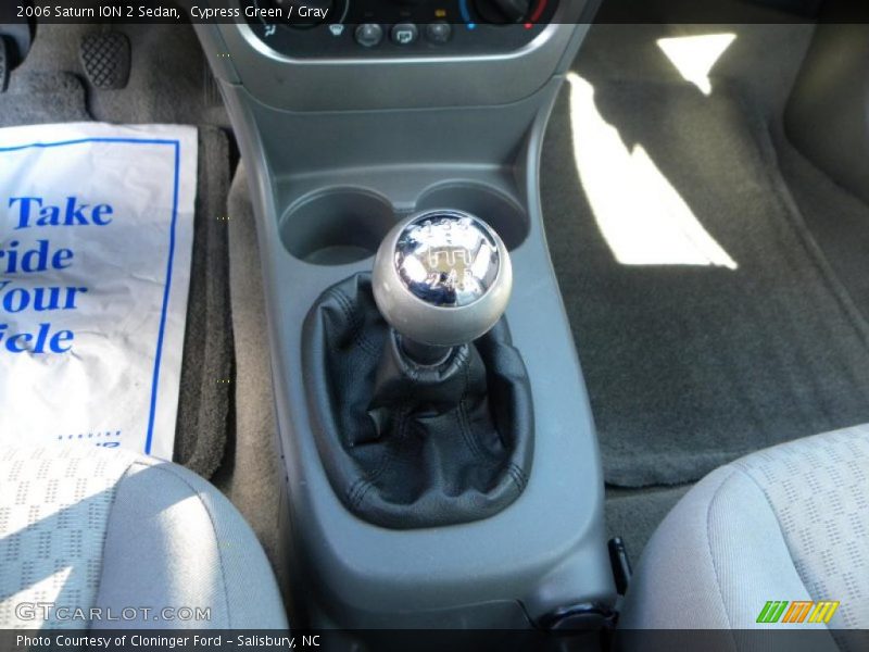 Cypress Green / Gray 2006 Saturn ION 2 Sedan