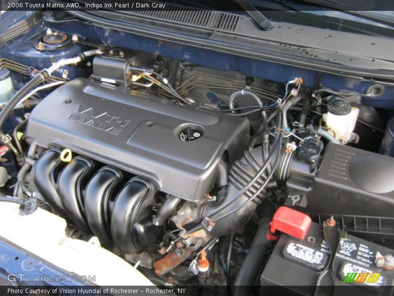  2006 Matrix AWD Engine - 1.8L DOHC 16V VVT-i 4 Cylinder
