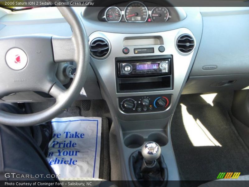 Cypress Green / Gray 2006 Saturn ION 2 Sedan