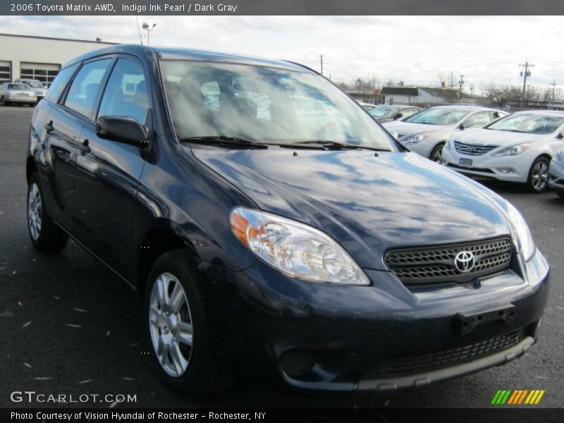 Indigo Ink Pearl / Dark Gray 2006 Toyota Matrix AWD