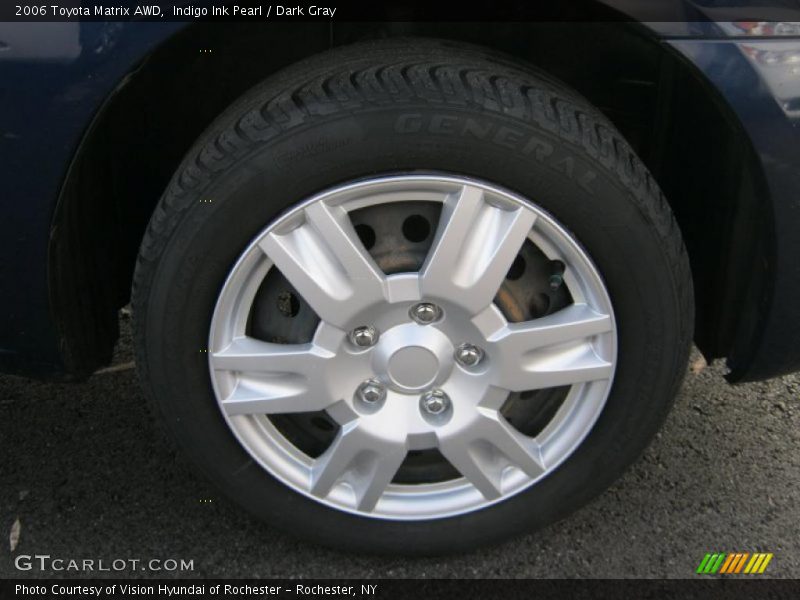 Indigo Ink Pearl / Dark Gray 2006 Toyota Matrix AWD