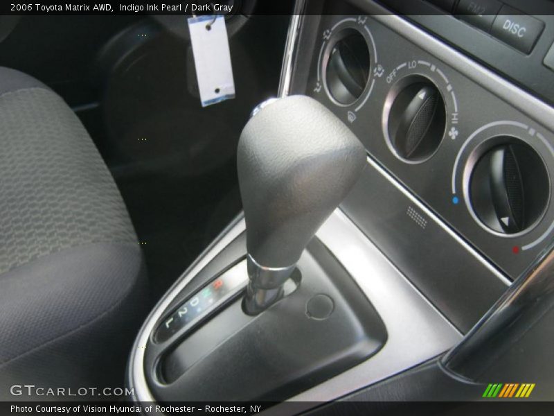  2006 Matrix AWD 4 Speed Automatic Shifter