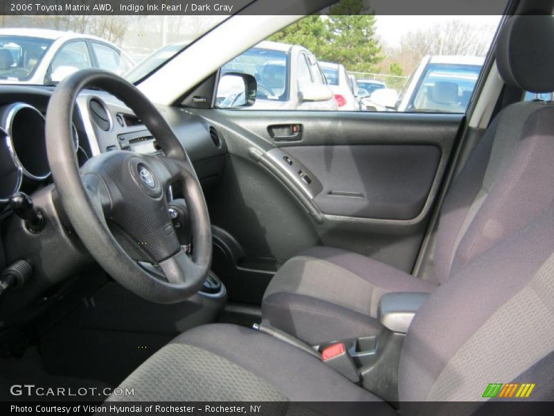Indigo Ink Pearl / Dark Gray 2006 Toyota Matrix AWD