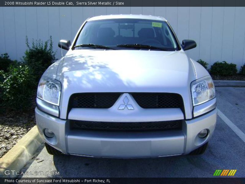 Sierra Silver Metallic / Slate 2008 Mitsubishi Raider LS Double Cab